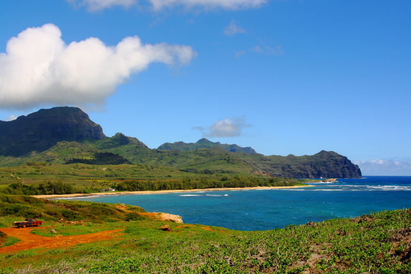 Maha'ulepu shoreline, Kaua'i, Hawaii